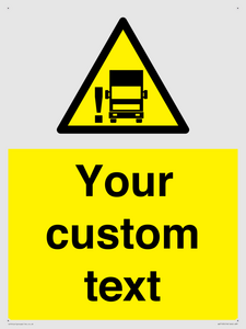 Custom warning blindspot